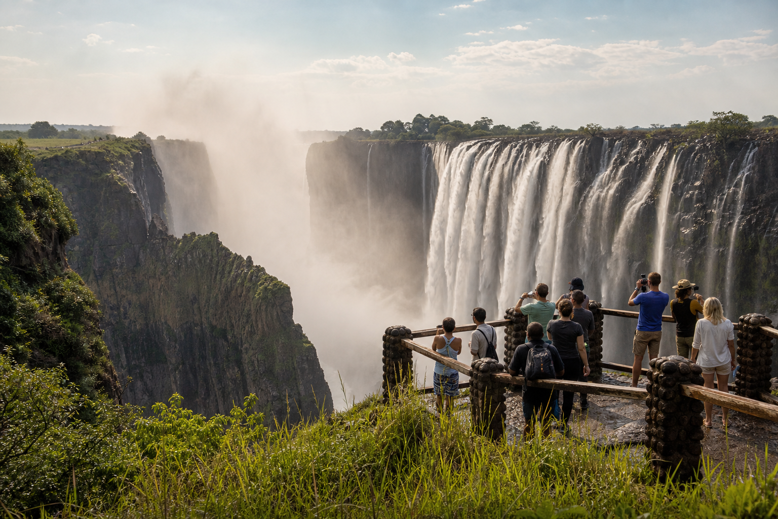 Victoria Falls in Zambia
